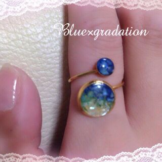 Blue×gradation リング(リング(指輪))