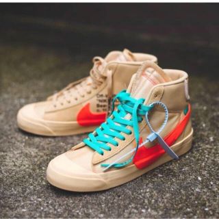 ナイキ(NIKE)のnike off-white blazer 24.5 the ten ナイキ(スニーカー)