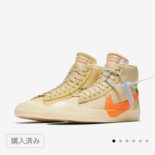 NIKE(ナイキ)のNIKE  off-white THE TEN ブレーザー MID メンズの靴/シューズ(スニーカー)の商品写真