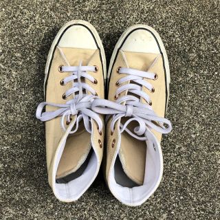 コンバース(CONVERSE)のコンバース ベージュ ハイカット(スニーカー)