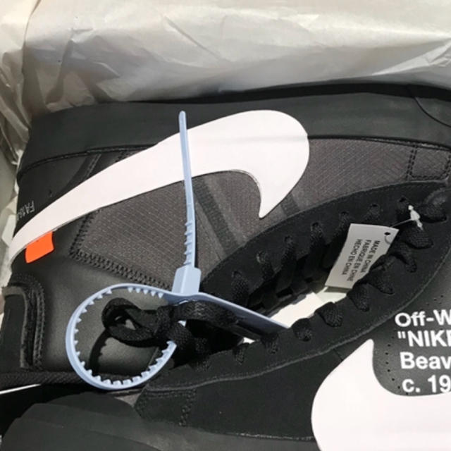 OFF-WHITE(オフホワイト)のナイキ off-white ブレーザー  30cm メンズの靴/シューズ(スニーカー)の商品写真