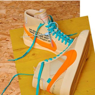 ナイキ(NIKE)のOff white blazer 27(スニーカー)