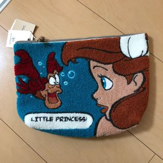 ディズニー(Disney)のゆん様専用☆新品 未使用 アリエル サガラ ポーチ クラッチバック(クラッチバッグ)