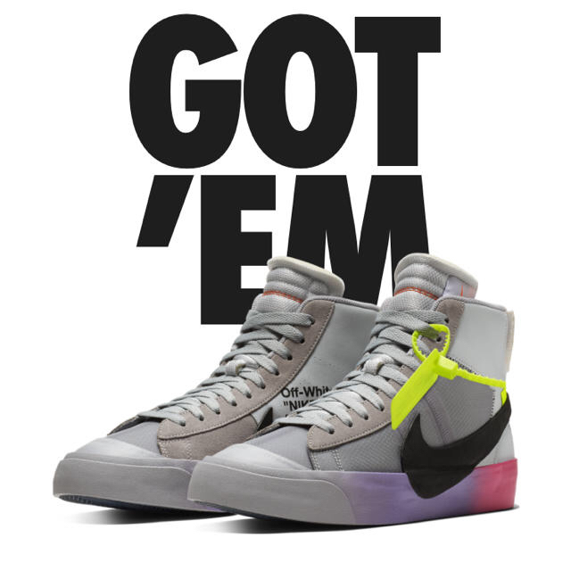 結婚祝い - NIKE NIKE ブレーザー off-white スニーカー 結婚祝い - NIKE NIKE ブレーザー off-white スニーカー