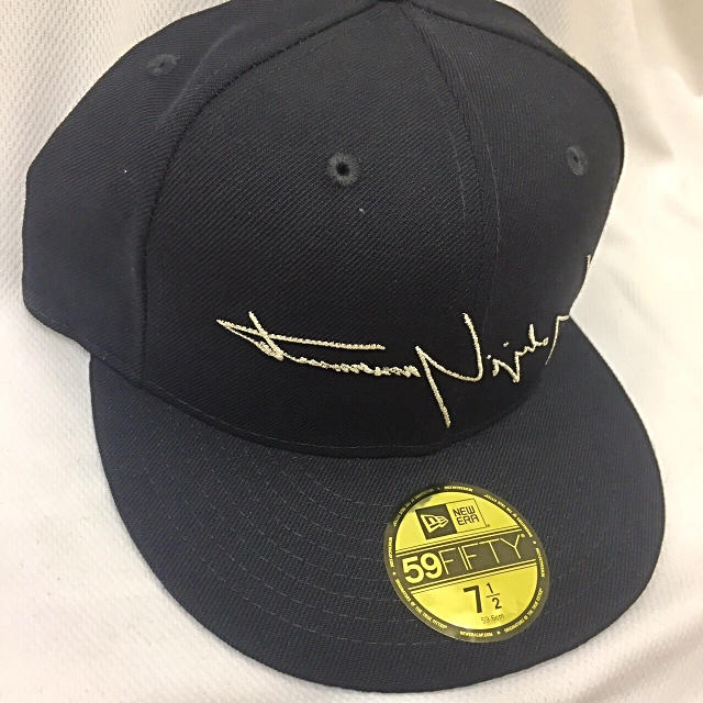 新品・未使用 New Era ニューエラ Y's ヨウジヤマモト キャップ 紺