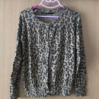 イェッカヴェッカ(YECCA VECCA)のイエッカヴエッカ 美品 ヒョウ柄カーディガン (カーディガン)