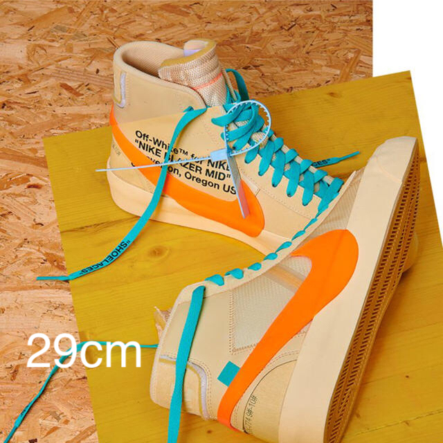 OFF-WHITE(オフホワイト)のNike off-white blazer オフホワイト ブレーザー メンズの靴/シューズ(スニーカー)の商品写真