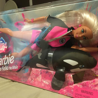 バービー(Barbie)のヴィンテージバービーBarbieとシャチ(キャラクターグッズ)