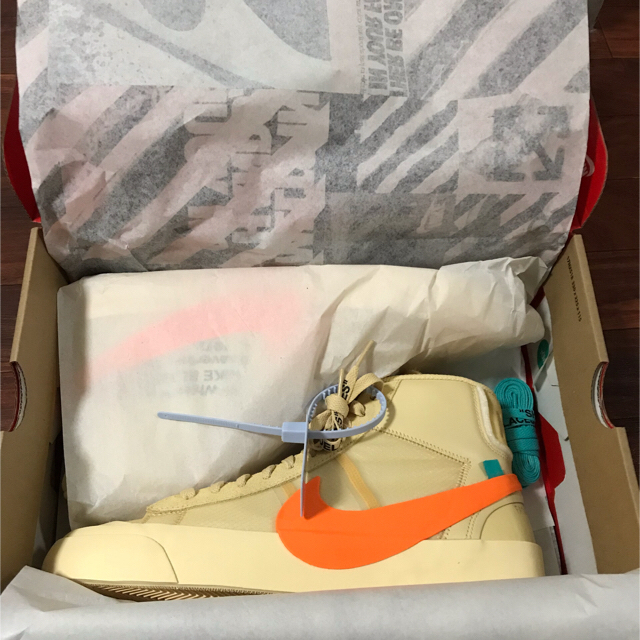 靴/シューズNike off-white blazer 27.5