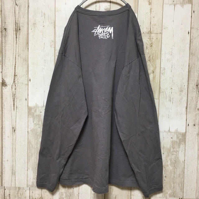 STUSSY(ステューシー)の90s STUSSY ステューシー ビックロゴ 長袖Tシャツ ビックサイズ メンズのトップス(Tシャツ/カットソー(七分/長袖))の商品写真