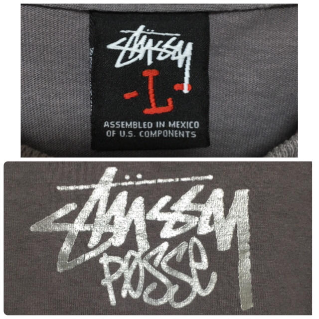 STUSSY(ステューシー)の90s STUSSY ステューシー ビックロゴ 長袖Tシャツ ビックサイズ メンズのトップス(Tシャツ/カットソー(七分/長袖))の商品写真