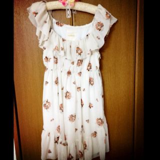 ローズブリット(rosebullet)のrosebullet♡シフォンワンピース(ミニワンピース)