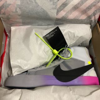 ナイキ(NIKE)のNIKE × OFF-WHITE BLAZER MID SERENA(スニーカー)