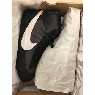 ナイキ(NIKE)のNIKE OFF-WHITE THE TEN MID BLAZER 27.5(スニーカー)