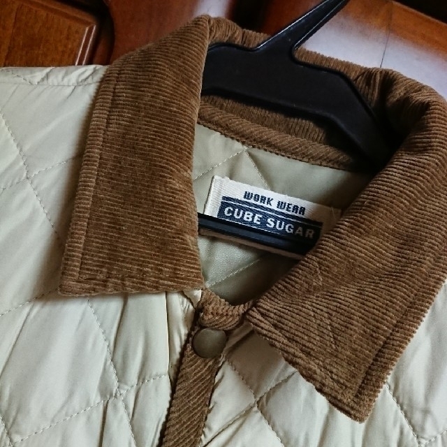 CUBE SUGAR(キューブシュガー)の【CUBE SUGER】キルティングジャケット レディースのジャケット/アウター(ナイロンジャケット)の商品写真