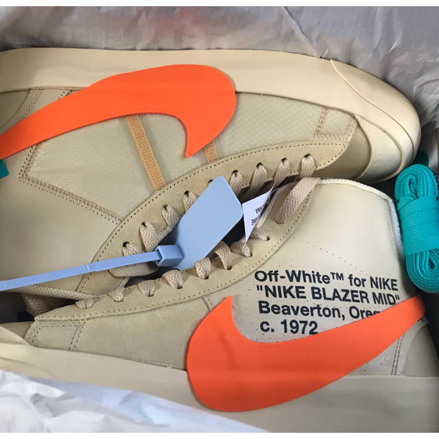 スニーカーTHE10 NIKE×OFF-WHITE BLAZER 28cm