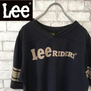 リー(Lee)の【Lee】リー LeeRIDERS VネックTシャツ【90s】(Tシャツ/カットソー(半袖/袖なし))