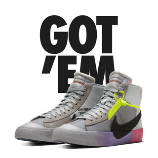 ナイキ(NIKE)のNike Blazer Mid Off-White(スニーカー)