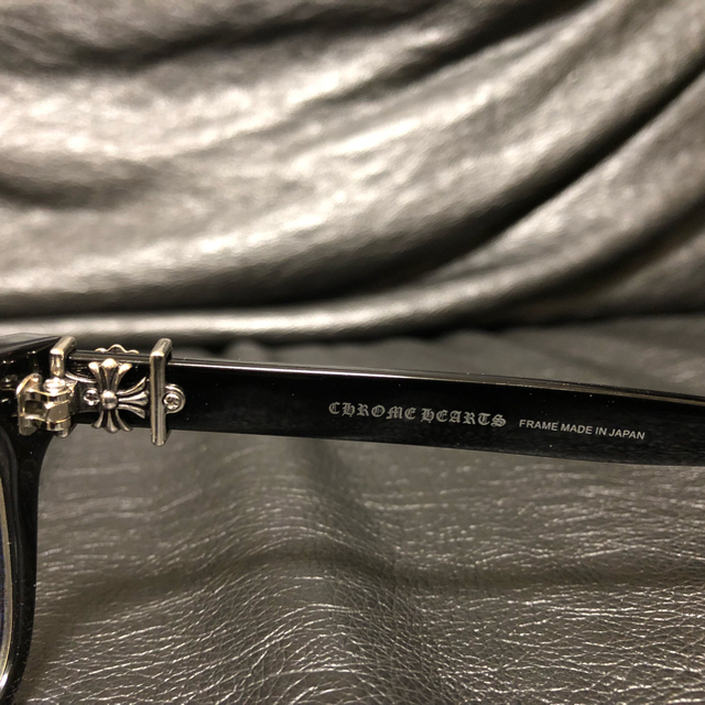 Chrome Hearts(クロムハーツ)のクロムハーツ 黒メガネ  新品未使用品 メンズのファッション小物(サングラス/メガネ)の商品写真