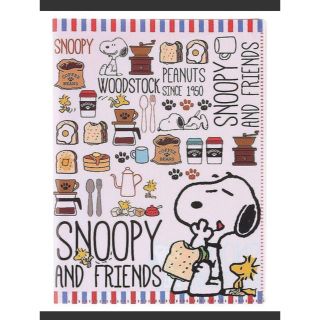 スヌーピー(SNOOPY)のスヌーピー 10ポケットファイル(クリアファイル)