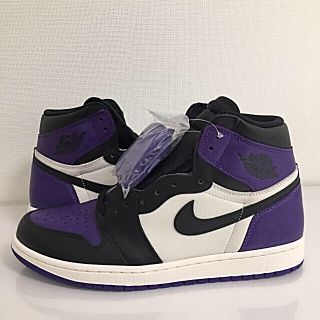 ナイキ(NIKE)の28.5cm jordan1 purple air jordan nike (スニーカー)