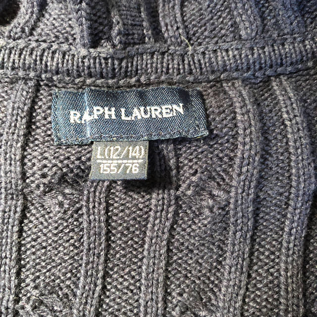 Ralph Lauren(ラルフローレン)のラルフローレン ニット キッズ/ベビー/マタニティのキッズ服女の子用(90cm~)(ニット)の商品写真