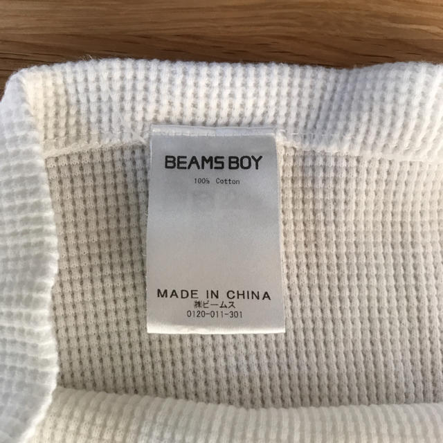 BEAMS BOY(ビームスボーイ)のBEAMS BOY  ワッフルハイネックカットソー レディースのトップス(カットソー(長袖/七分))の商品写真