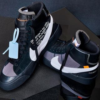 ナイキ(NIKE)のoff-white blazer NIKE THE TEN 25.5(スニーカー)