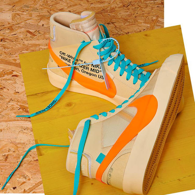 NIKE BLAZER MID OFF WHITE THE TEN 28㎝nikeサイズ