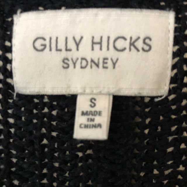 Gilly Hicks(ギリーヒックス)のギリーヒックス レディース 濃紺 ニット セーター 新品 レディースのトップス(ニット/セーター)の商品写真