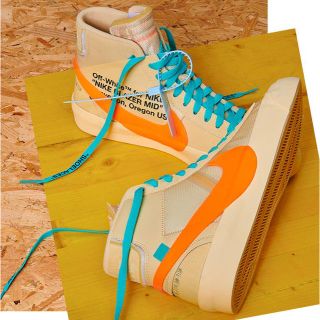 ナイキ(NIKE)の27.5cm Off-white  nike ナイキ オフホワイト ブレザー(スニーカー)