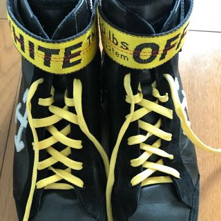 オフホワイト(OFF-WHITE)のoff-white ハイカットスニーカー(スニーカー)