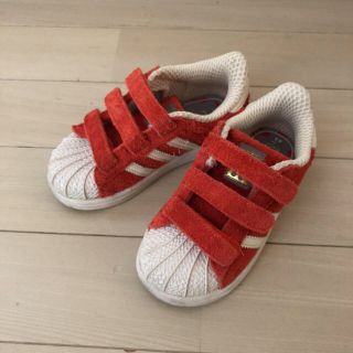 ボンポワン(Bonpoint)の【merci_様専用】Bonpoint×adidas 14cm(スニーカー)