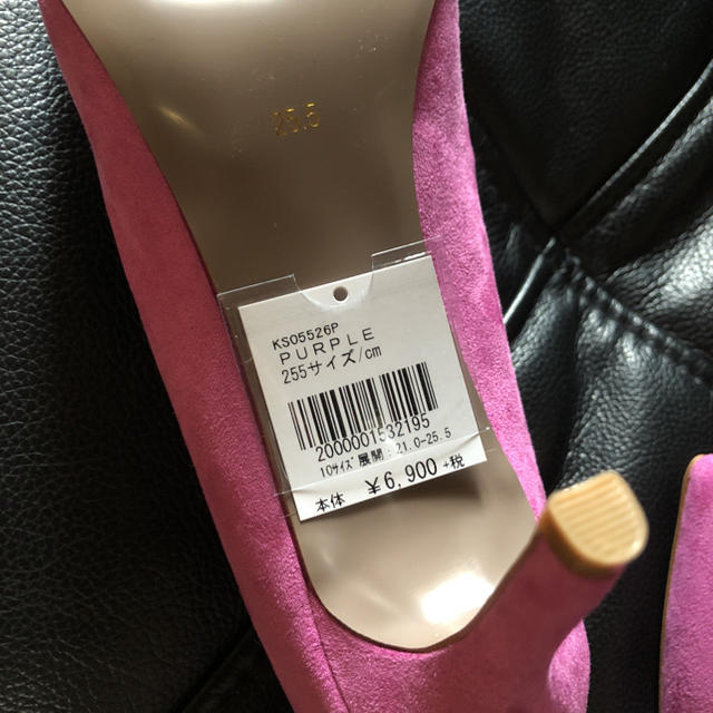 RANDA(ランダ)のピンク  スエードパンプス レディースの靴/シューズ(ハイヒール/パンプス)の商品写真
