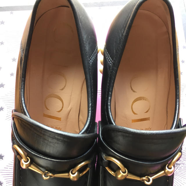 最新人気 - Gucci GUCCI スタッズ付きホースビットローファー グッチ