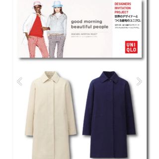 ビューティフルピープル(beautiful people)のUNIQLO×ビューティフルピープル ステンカラーコート(トレンチコート)