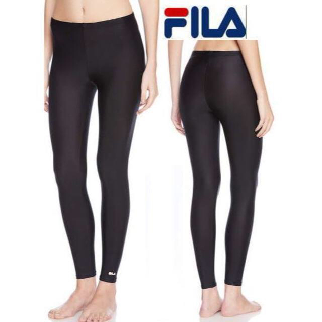 FILA(フィラ)の新品◆FILA・2wayリバーシブル・フィットネスレギンスパンツ・LL黒紺グレー レディースの水着/浴衣(水着)の商品写真