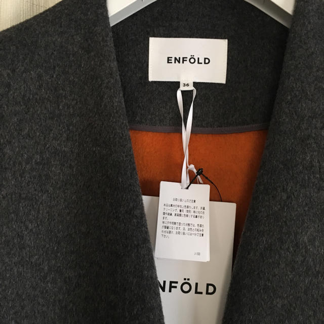 ENFOLD(エンフォルド)の新品 未使用 ENFORD コート  2018 レディースのジャケット/アウター(ロングコート)の商品写真