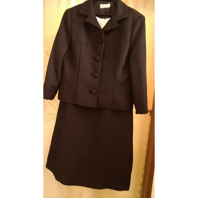 大きいサイズ　ブラック　スーツ　15YRサイズ  入学・入園・リクルート レディースのフォーマル/ドレス(スーツ)の商品写真
