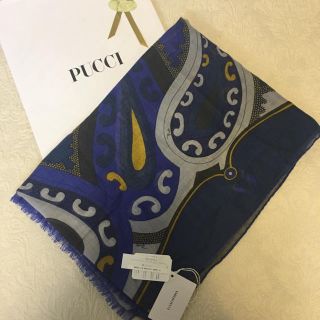 エミリオプッチ(EMILIO PUCCI)のEMILIO PUCCI プッチ ショール ストール 新品未使用 (ストール/パシュミナ)