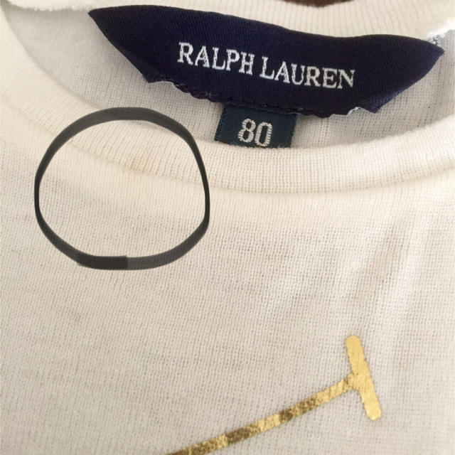 Ralph Lauren(ラルフローレン)のラルフローレン トップス80 キッズ/ベビー/マタニティのベビー服(~85cm)(ワンピース)の商品写真