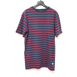 サタデーズサーフニューヨークシティー(SATURDAYS SURF NYC)の定6500円 サタデーズサーフNYC ボーダー半袖TシャツM(Tシャツ/カットソー(半袖/袖なし))