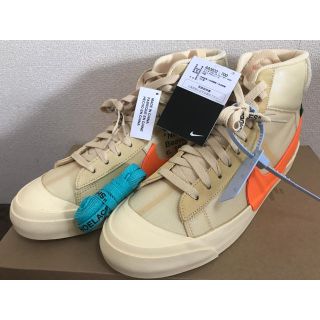 ナイキ(NIKE)のNIKE BLAZER MID 29cm off-white(スニーカー)