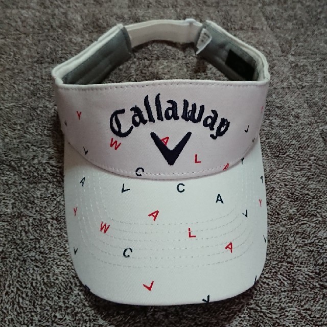 Callaway(キャロウェイ)の〖値下げ･16日削除します〗«美品» Callaway サンバイザー スポーツ/アウトドアのゴルフ(ウエア)の商品写真