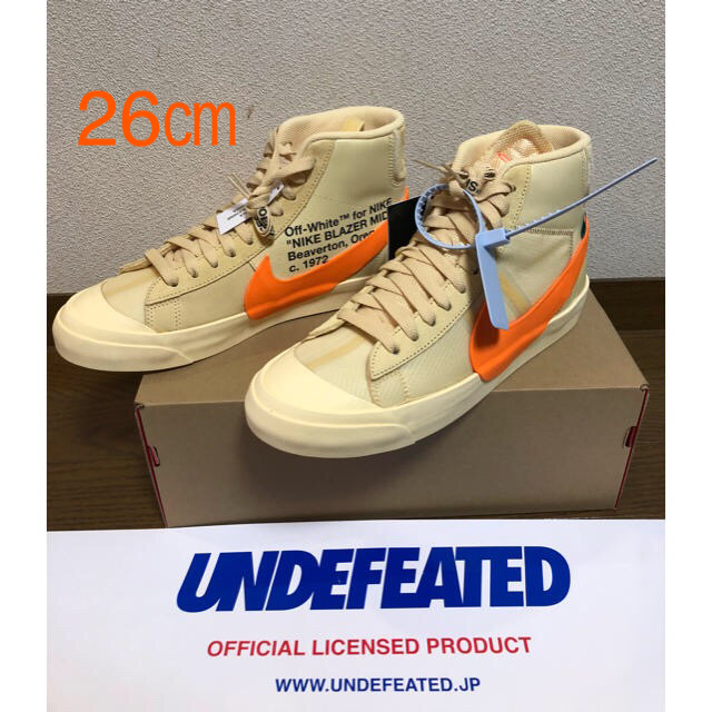 Off-White™ × NIKE BLAZER MID ブレーザー