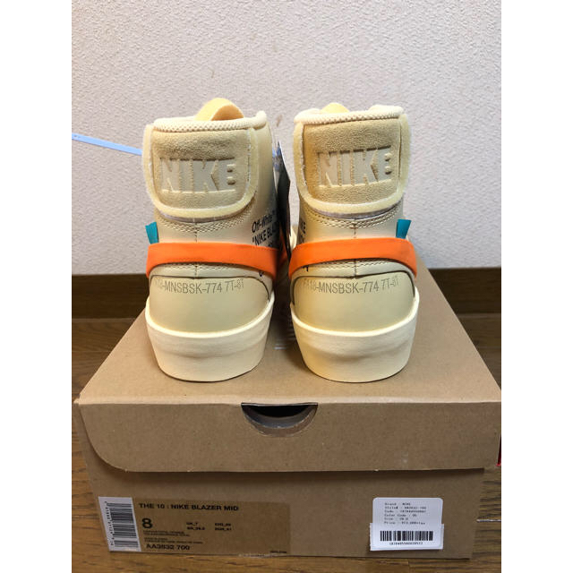 Off-White™ × NIKE BLAZER MID ブレーザー