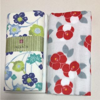 新品✨ ガーゼタオル2枚セット(タオル/バス用品)