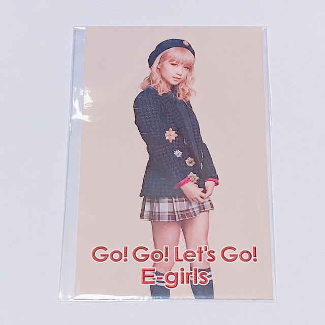 E-girls(イーガールズ)のE-girls Ami GO！GO！Let's GO！ トレーディングカード エンタメ/ホビーのタレントグッズ(その他)の商品写真