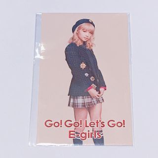 イーガールズ(E-girls)のE-girls Ami GO！GO！Let's GO！ トレーディングカード(その他)