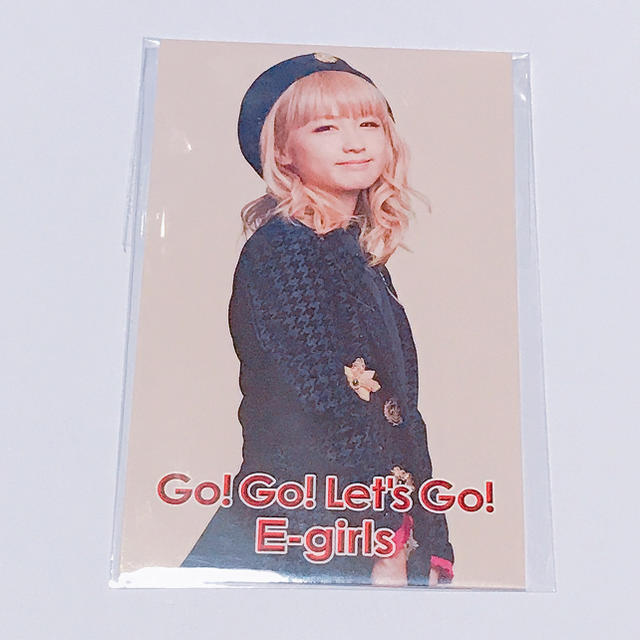 E-girls(イーガールズ)のE-girls Ami GO！GO！Let's GO！ トレーディングカード エンタメ/ホビーのタレントグッズ(その他)の商品写真